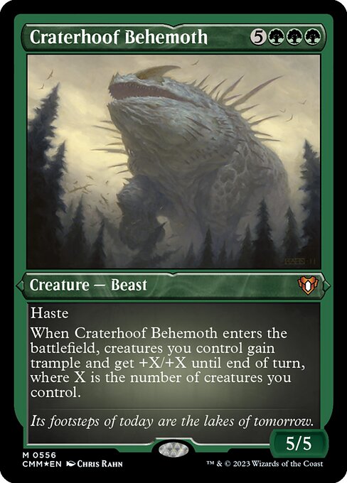 Craterhoof Behemoth (CMM 556)