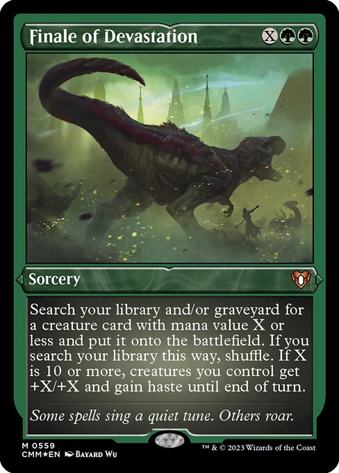 Finale of Devastation (CMM 559)