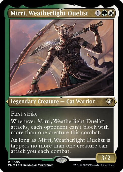 Mirri, Weatherlight Duelist (CMM 585)