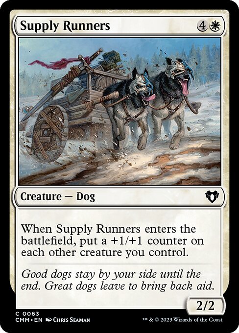 Supply Runners (CMM 63)