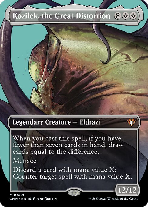 Kozilek, the Great Distortion (CMM 668)