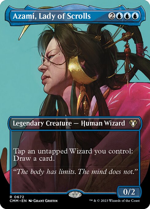 Azami, Lady of Scrolls (CMM 672)