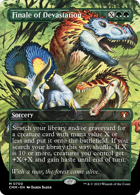 Finale of Devastation (CMM 700)