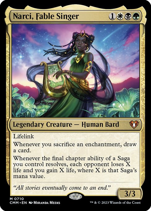 Narci, Fable Singer (CMM 710)