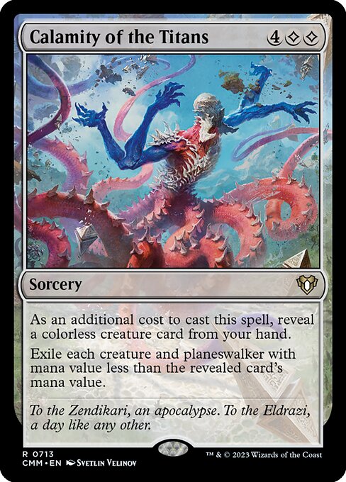 Calamity of the Titans (CMM 713)