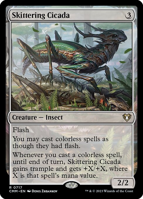 Skittering Cicada (CMM 717)