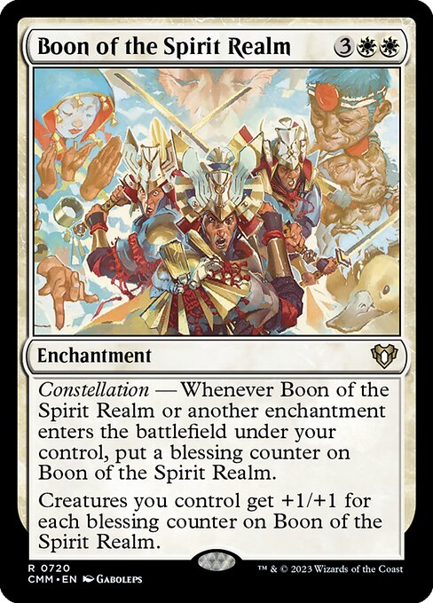 Boon of the Spirit Realm (CMM 720)