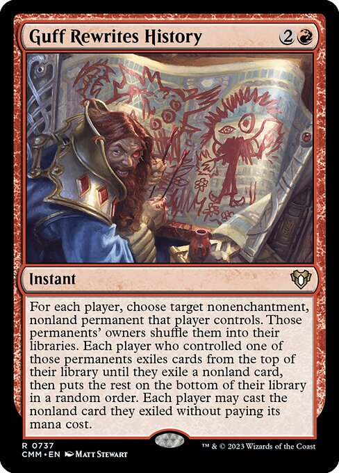 Guff Rewrites History (CMM 737)