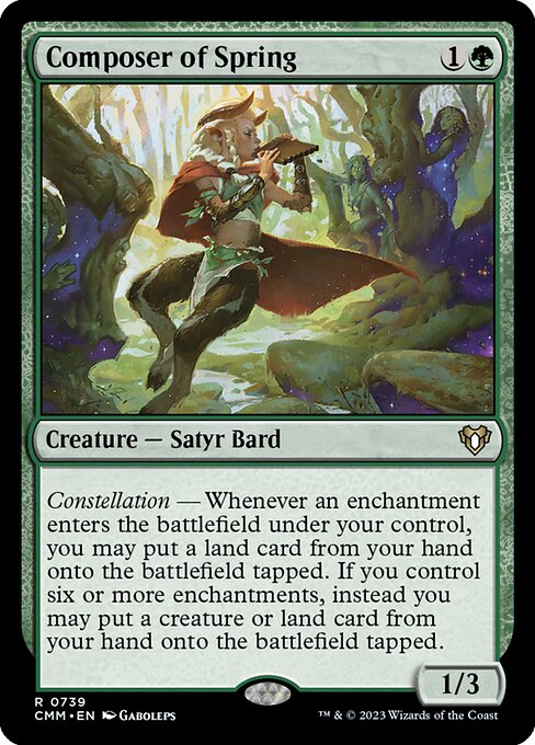Composer of Spring (CMM 739)