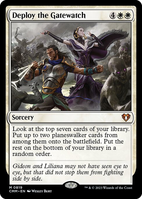 Deploy the Gatewatch (CMM 819)