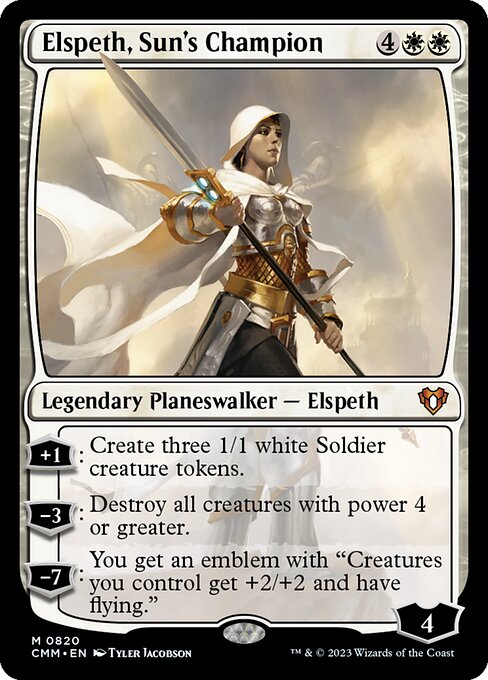 Elspeth, Sun's Champion (CMM 820)