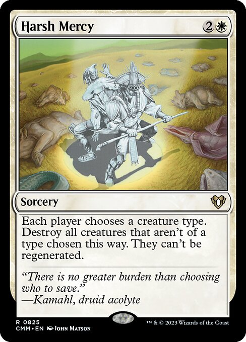 Harsh Mercy (CMM 825)