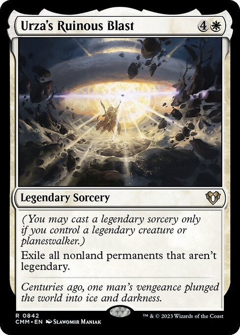 Urza's Ruinous Blast (CMM 842)