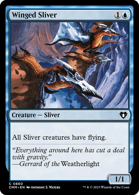 Winged Sliver (CMM 860)