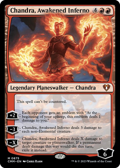 Chandra, Awakened Inferno (CMM 875)