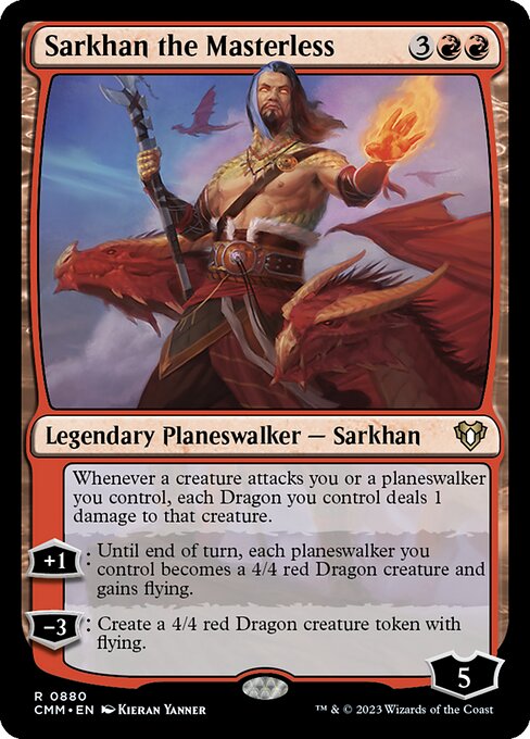 Sarkhan the Masterless (CMM 880)