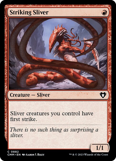 Striking Sliver (CMM 882)