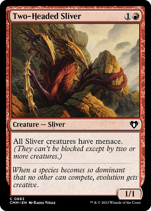 Two-Headed Sliver (CMM 883)