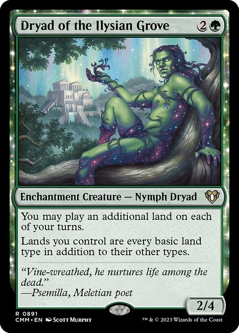 Dryad of the Ilysian Grove (CMM 891)