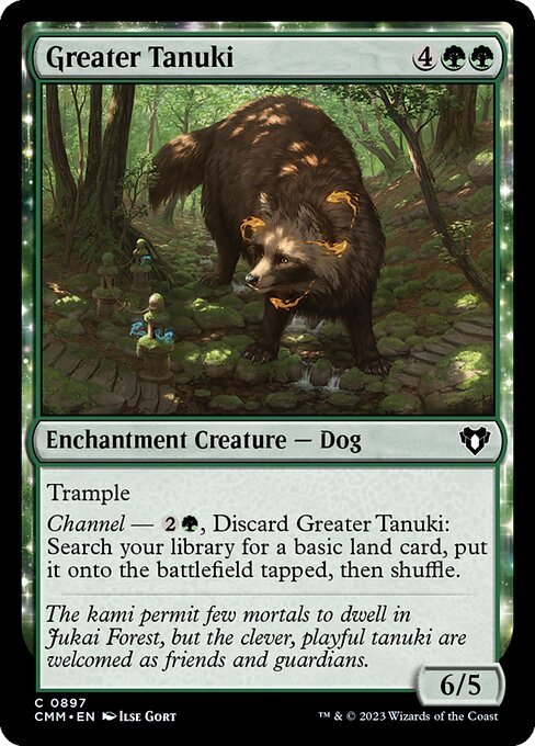 Greater Tanuki (CMM 897)