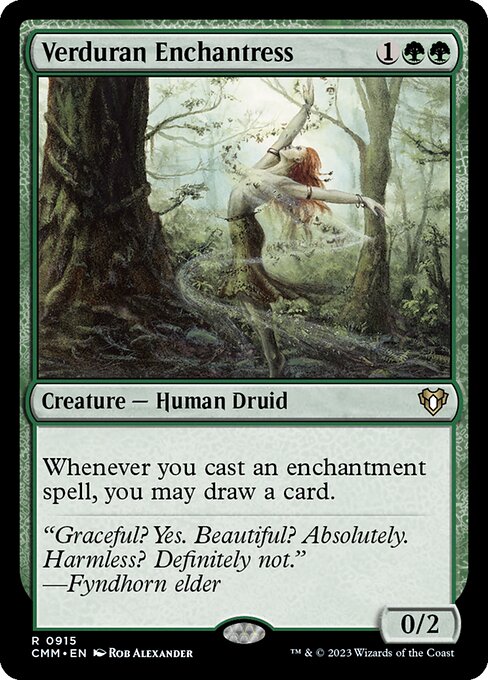 Verduran Enchantress (CMM 915)
