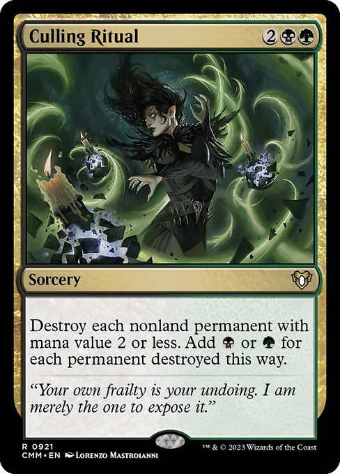 Culling Ritual (CMM 921)