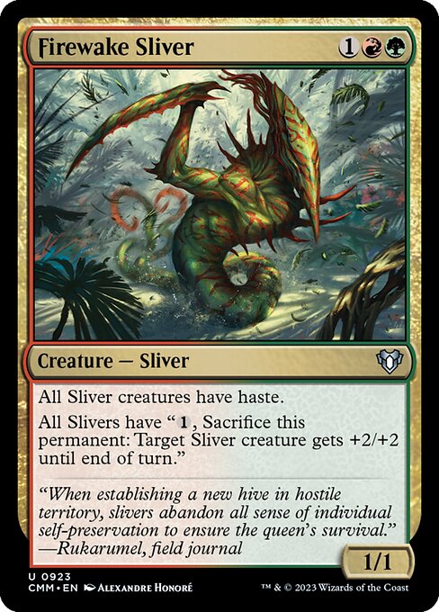 Firewake Sliver (CMM 923)