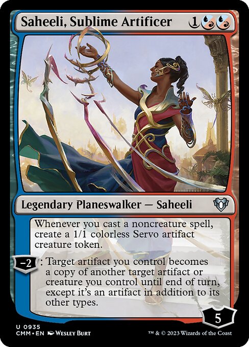 Saheeli, Sublime Artificer (CMM 935)