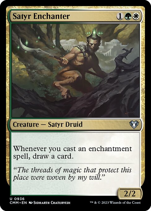 Satyr Enchanter (CMM 936)