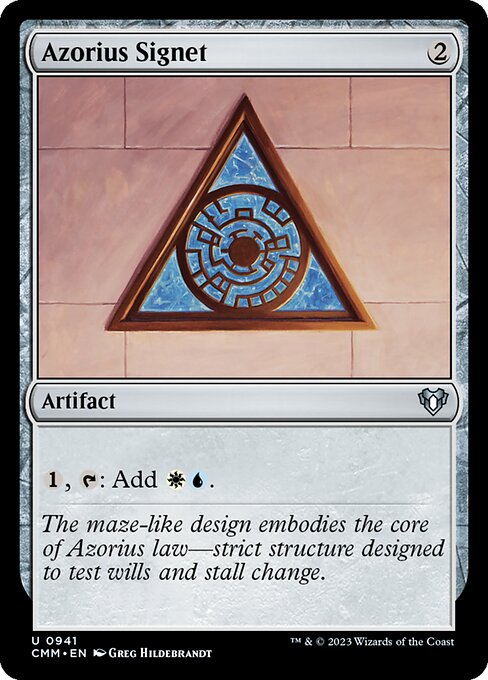 Azorius Signet (CMM 941)