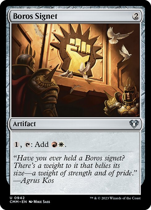 Boros Signet (CMM 942)