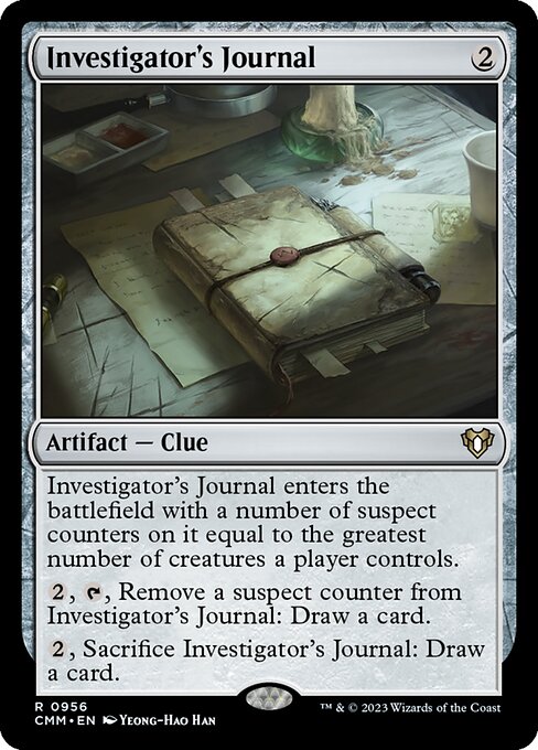 Investigator's Journal (CMM 956)