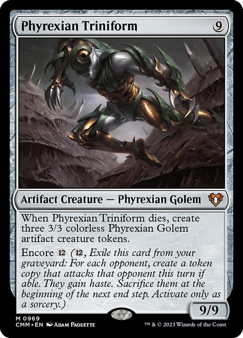 Phyrexian Triniform (CMM 969)