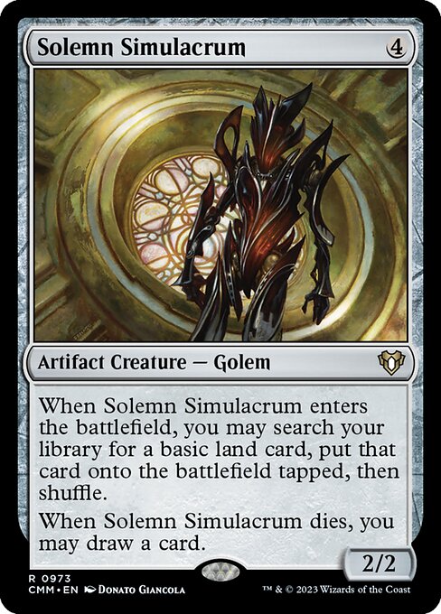 Solemn Simulacrum (CMM 973)