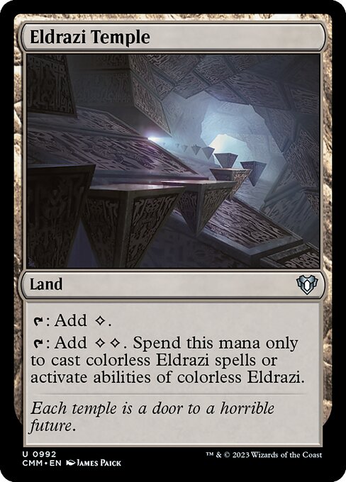 Eldrazi Temple (CMM 992)