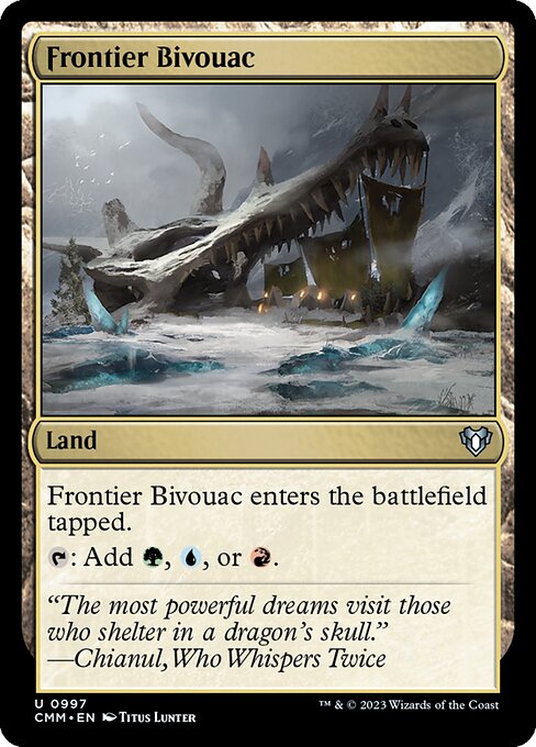 Frontier Bivouac (CMM 997)