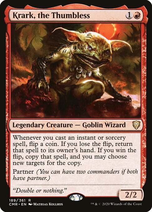 Krark, the Thumbless (CMR 189)