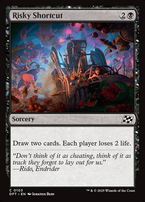 Risky Shortcut (DFT 103)