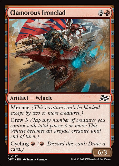 Clamorous Ironclad (DFT 117)