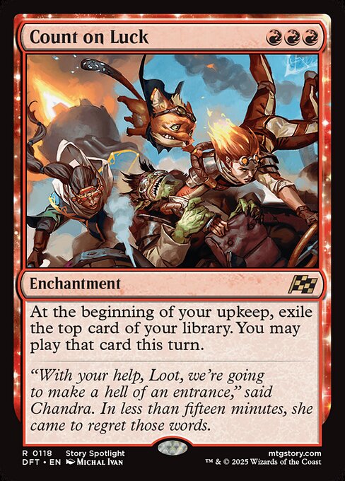 Count on Luck (DFT 118)