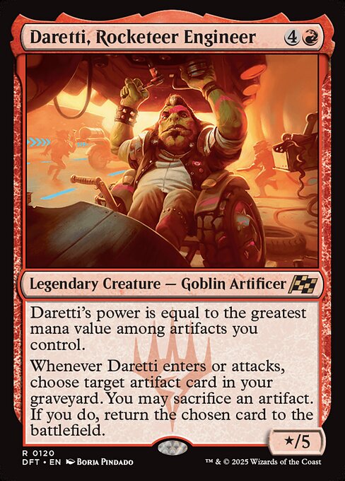 Daretti, Rocketeer Engineer (DFT 120)
