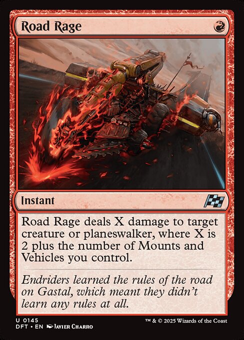 Road Rage (DFT 145)