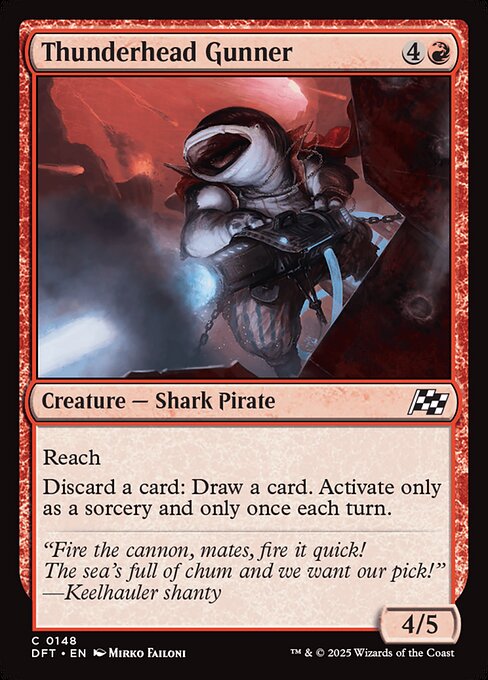 Thunderhead Gunner (DFT 148)