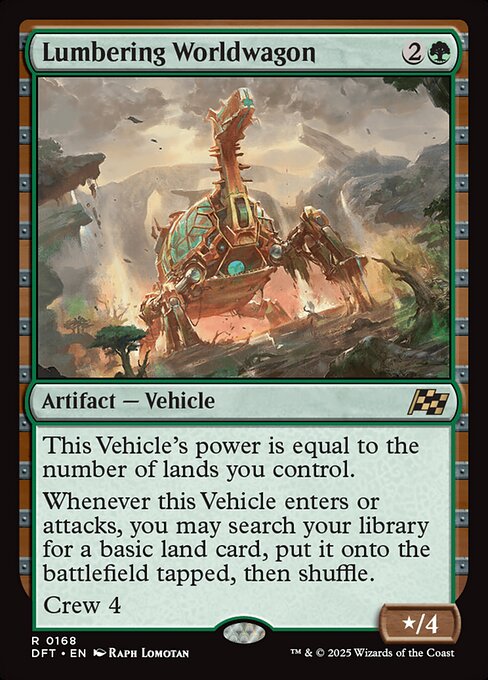 Lumbering Worldwagon (DFT 168)