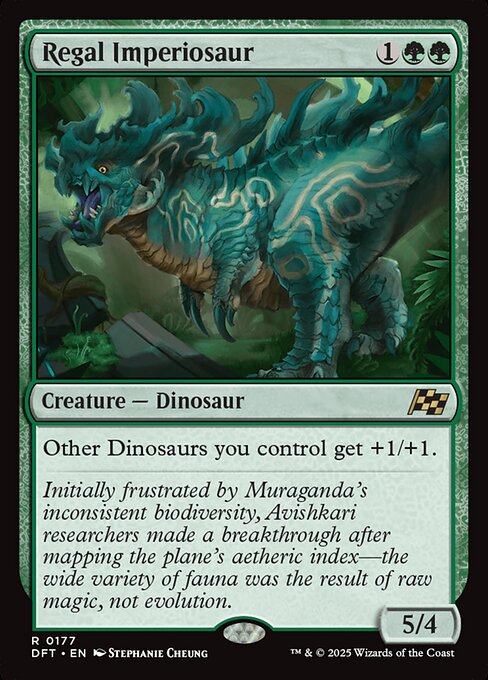 Regal Imperiosaur (DFT 177)
