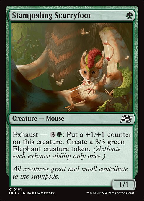 Stampeding Scurryfoot (DFT 181)