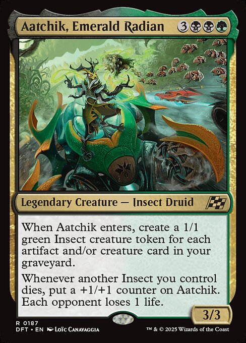 Aatchik, Emerald Radian (DFT 187)