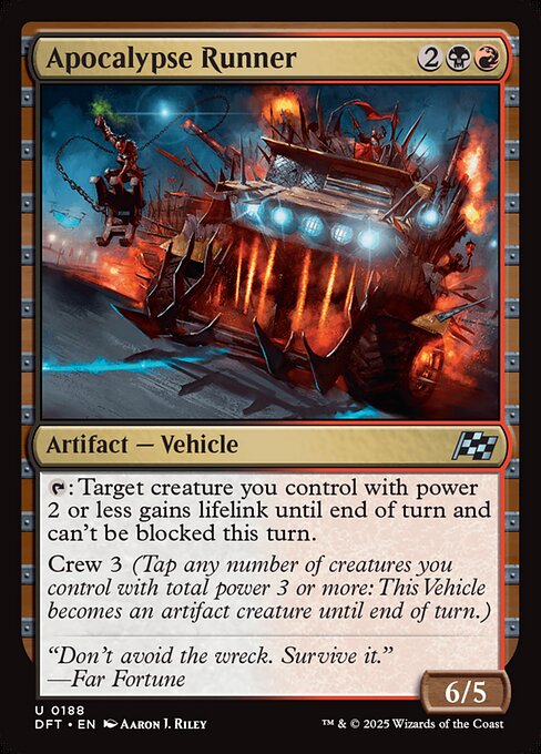 Apocalypse Runner (DFT 188)