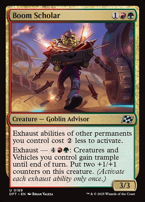 Boom Scholar (DFT 189)