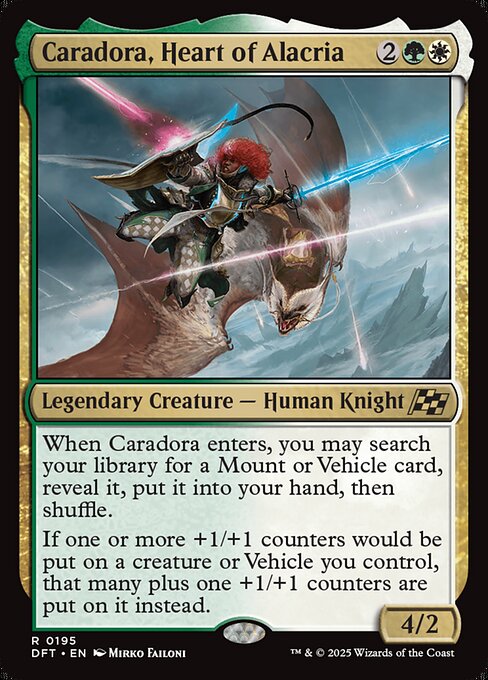 Caradora, Heart of Alacria (DFT 195)